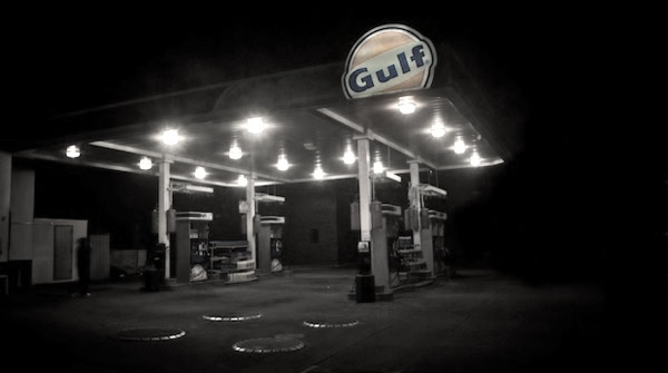 gas station